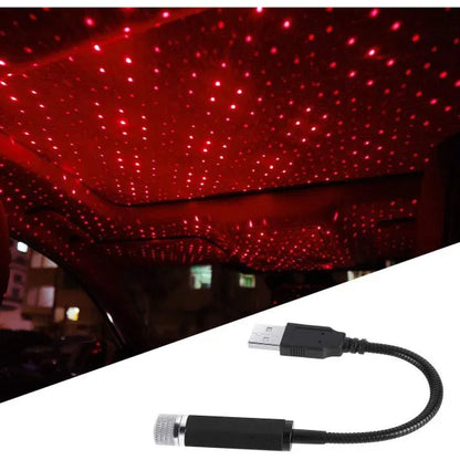 Car Roof Projection Light Usb Portable Star Night Light