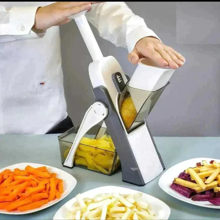 5 in 1 chopper mandoline kitchen product Aram ka bazar 